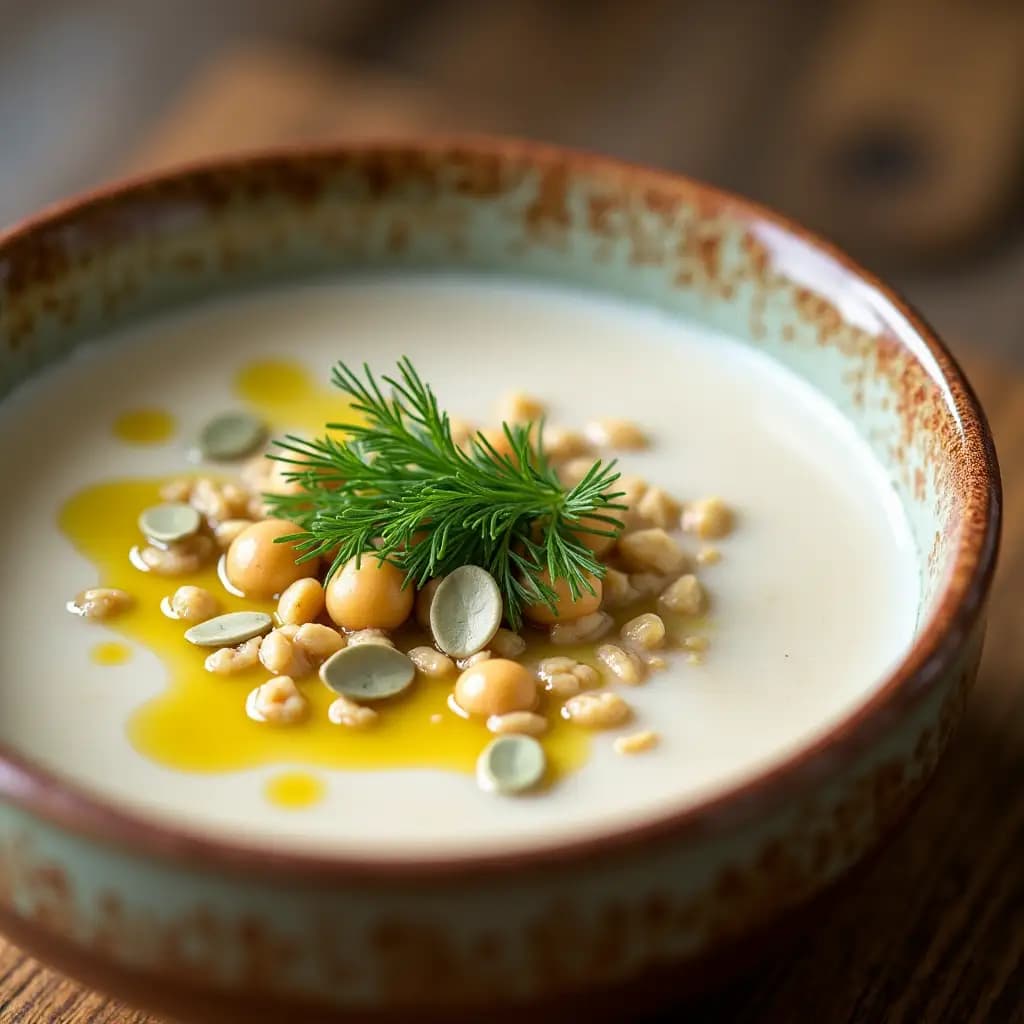 Холодный суп Ayran Aşı