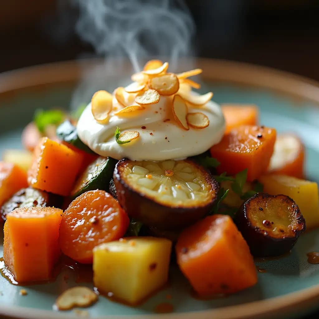 Roasted Mixed Seasonal Vegetables