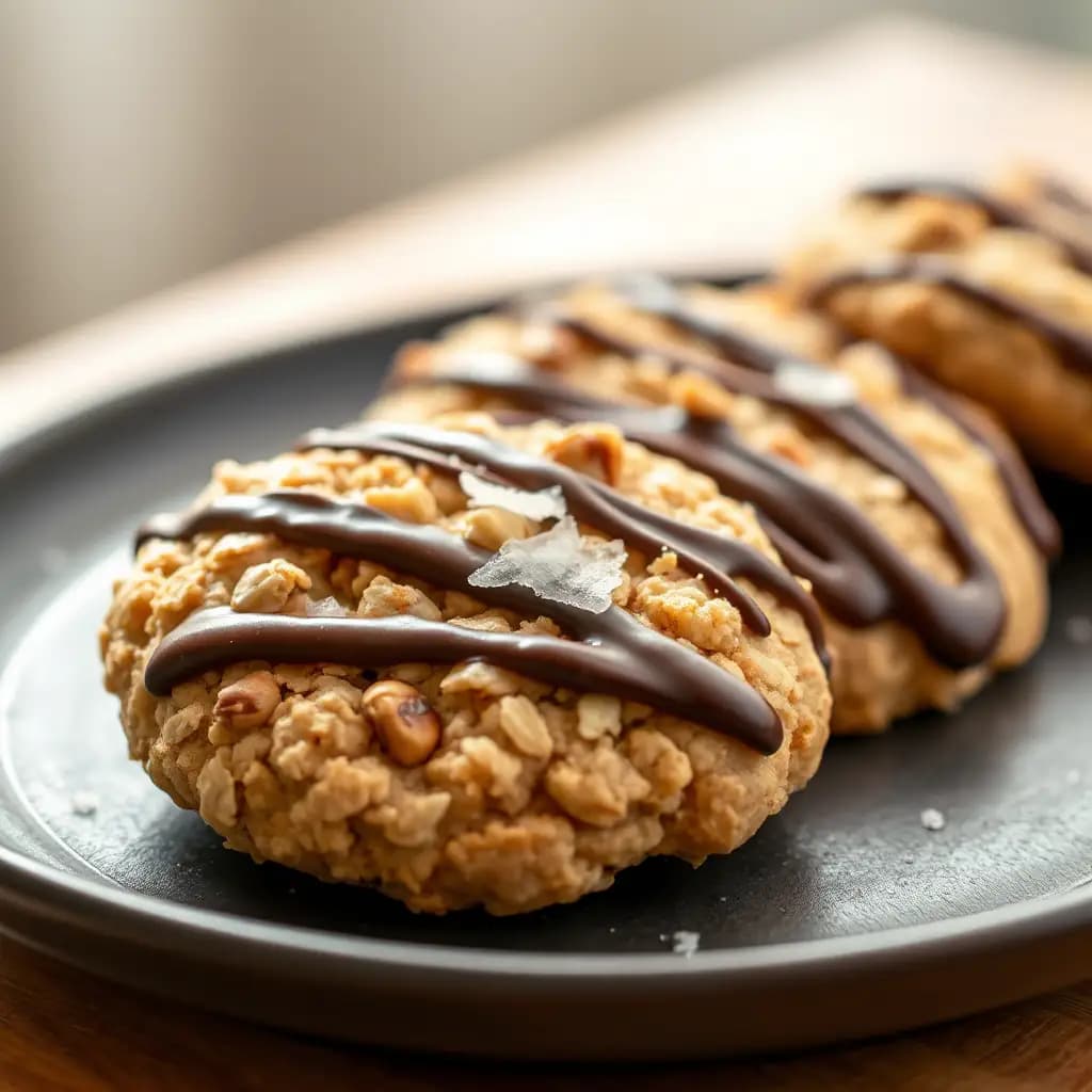 Galletas de Avena con Chocolate y Nueces