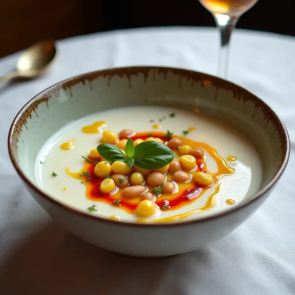 Sopa de Maíz Fría al Estilo de Kastamonu