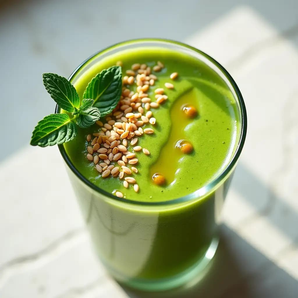 Gericht Fettverbrennende Detox-Smoothie-Mischungen