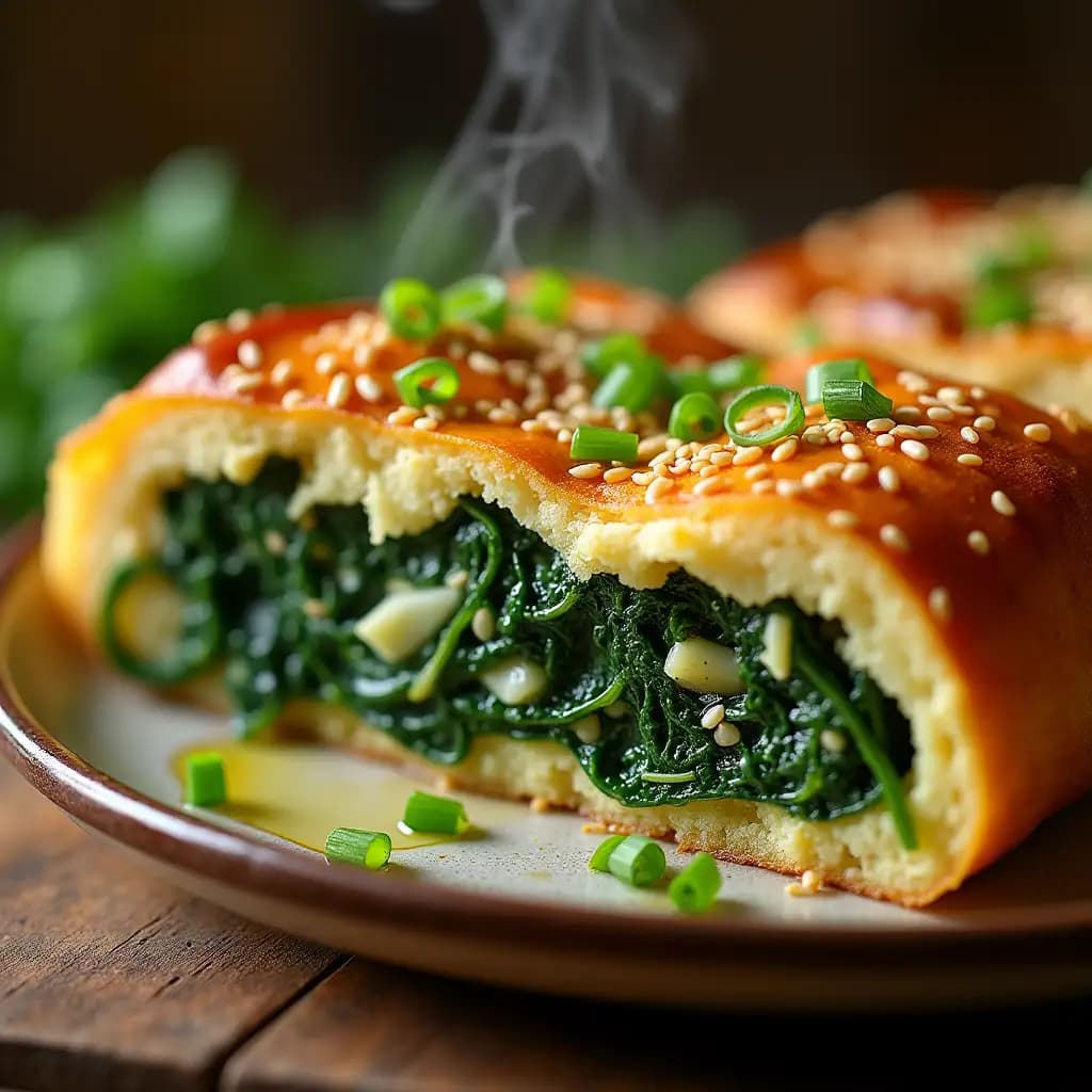 Practical Spinach and Cornmeal Borek
