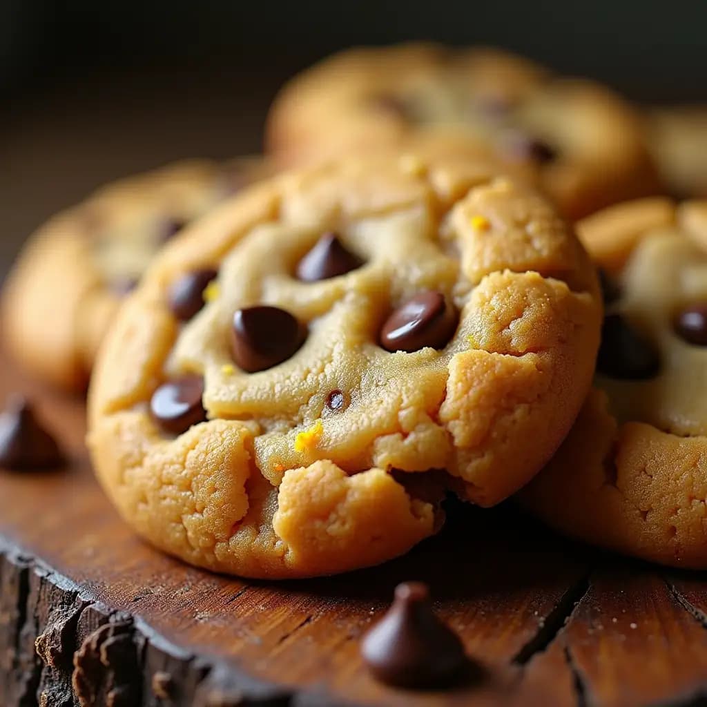 Biscuits au beurre de cacahuète et aux pois chiches