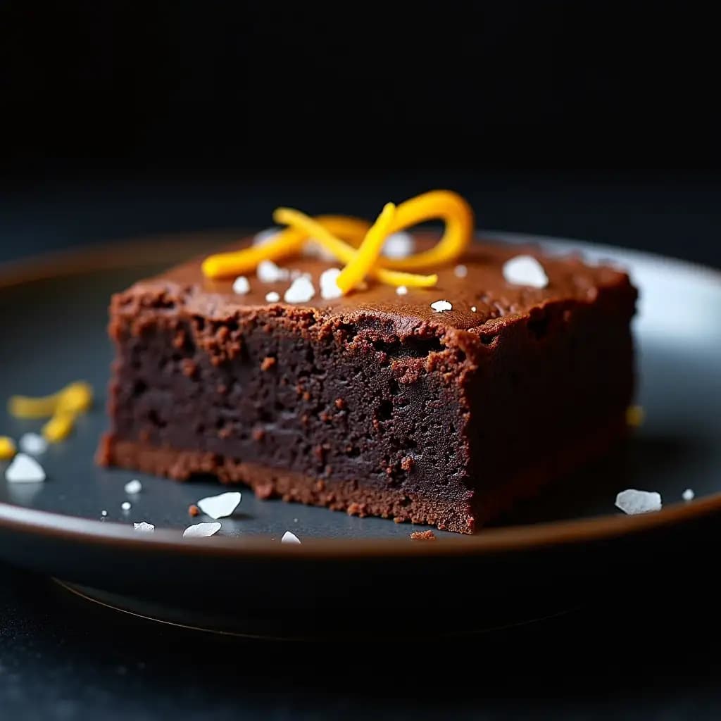 Zuckerfreier und mehlfreier Fit Brownie