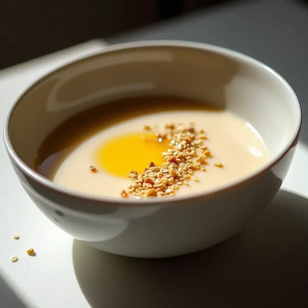 Silky Tahini and Oat Pudding: Refined Sugar-Free Flavor