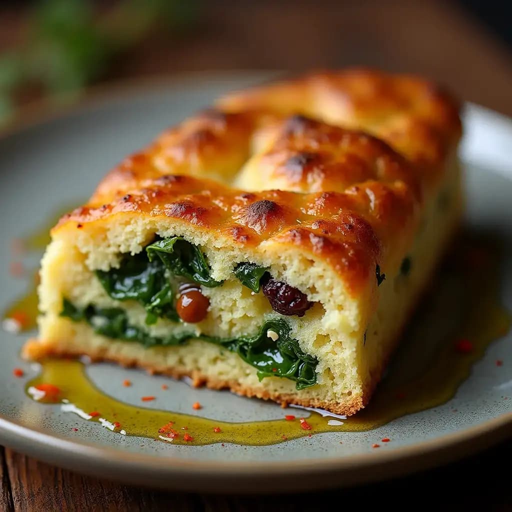 Glutenfreies Börek mit Mangold und Pistazien