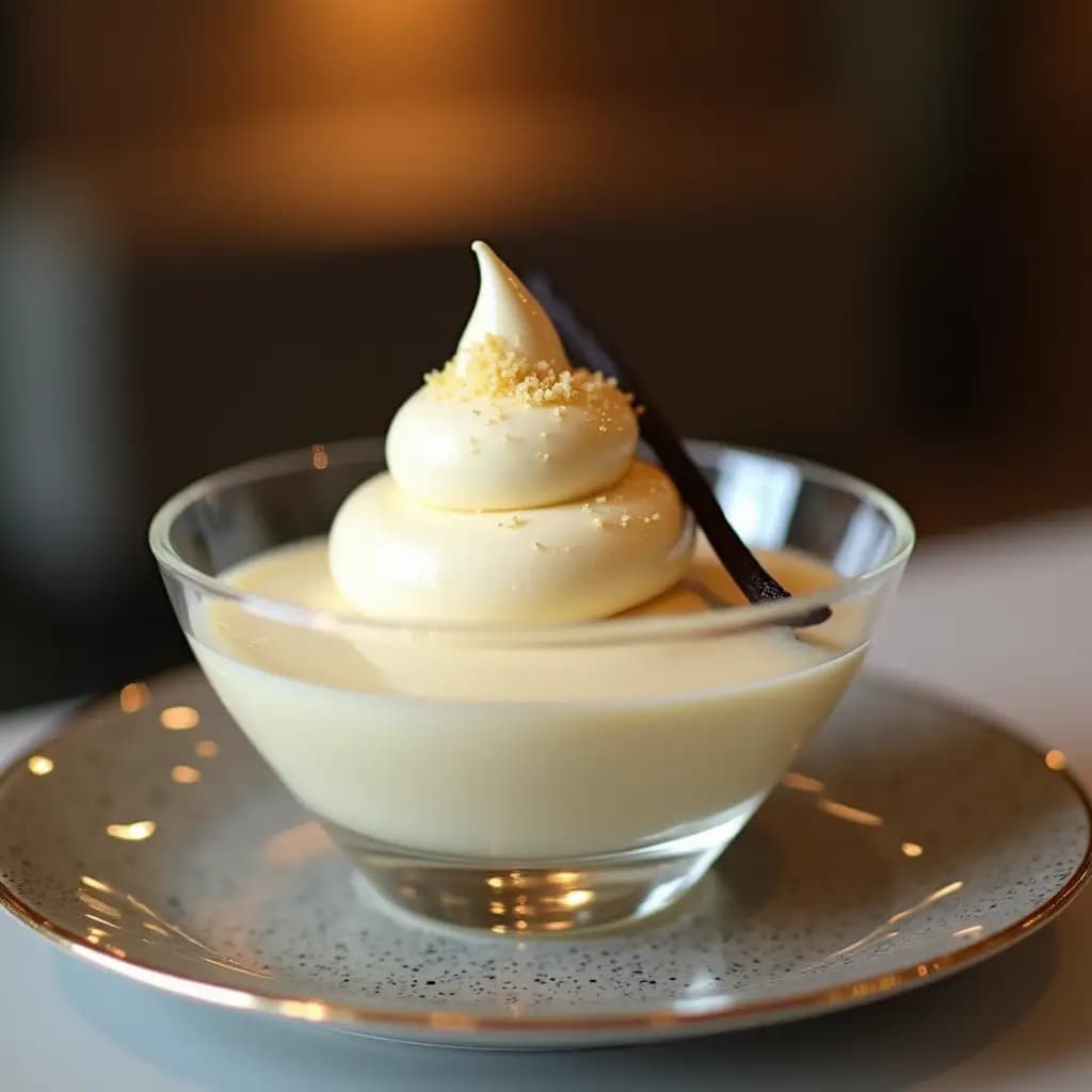 Mousse de Vainilla con Alto Contenido de Proteína