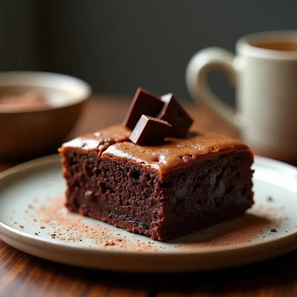 Fit Gourmet Banana and Dark Chocolate Brownie