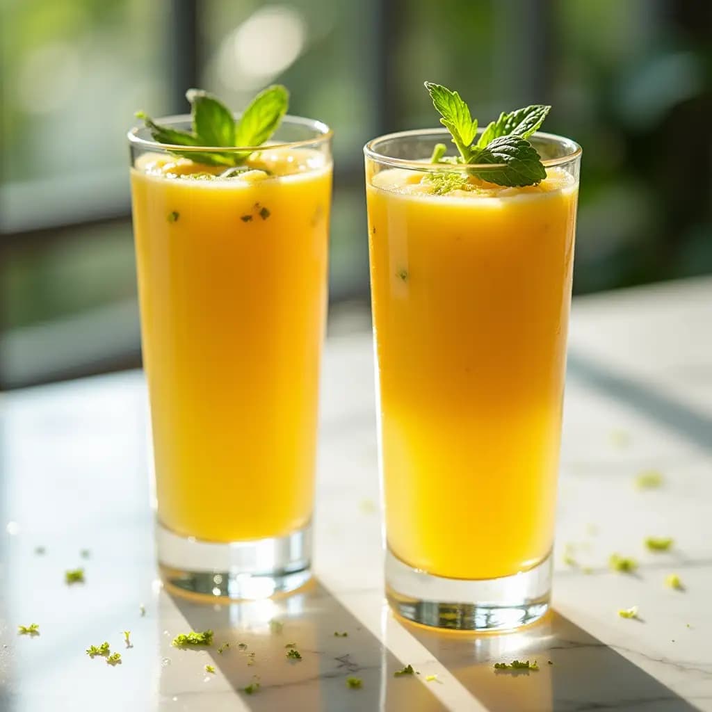 Smoothie Vegan aux Fruits Tropicaux