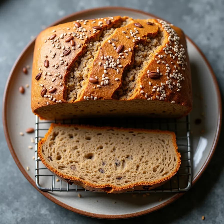 Pain au sarrasin sans sucre