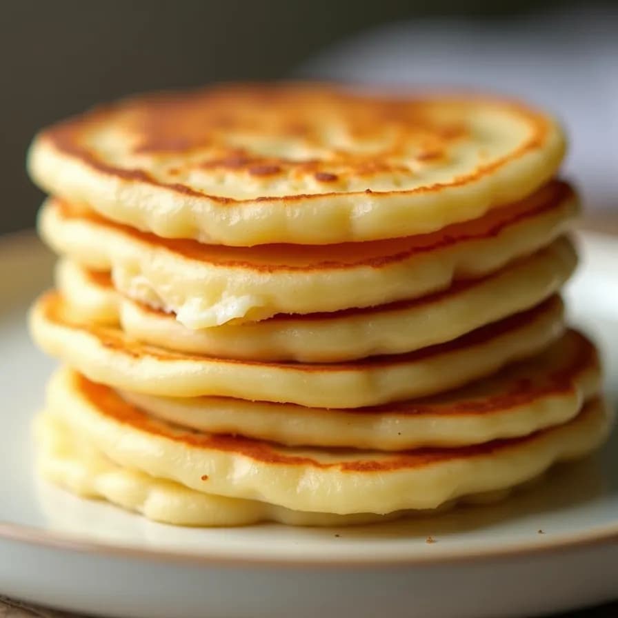 High Protein Curd Cheese Pancakes