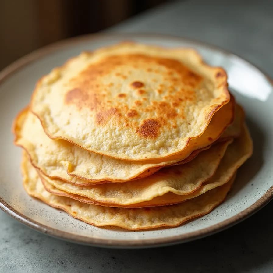 Crepe de Avena con Alto Contenido de Proteína