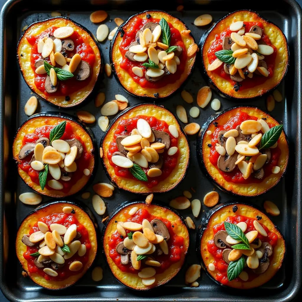 Aubergines au fromage au four