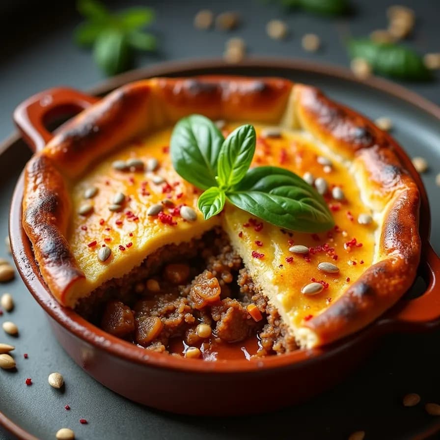 Börek sin carne y berenjena sin gluten