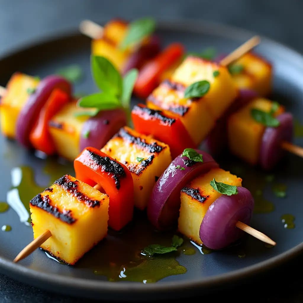 Pineapple Vegetable Skewers