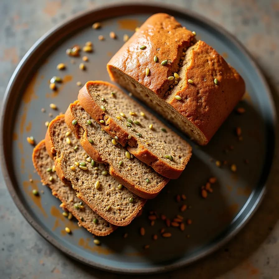Gluten-Free Vegan Buckwheat Bread