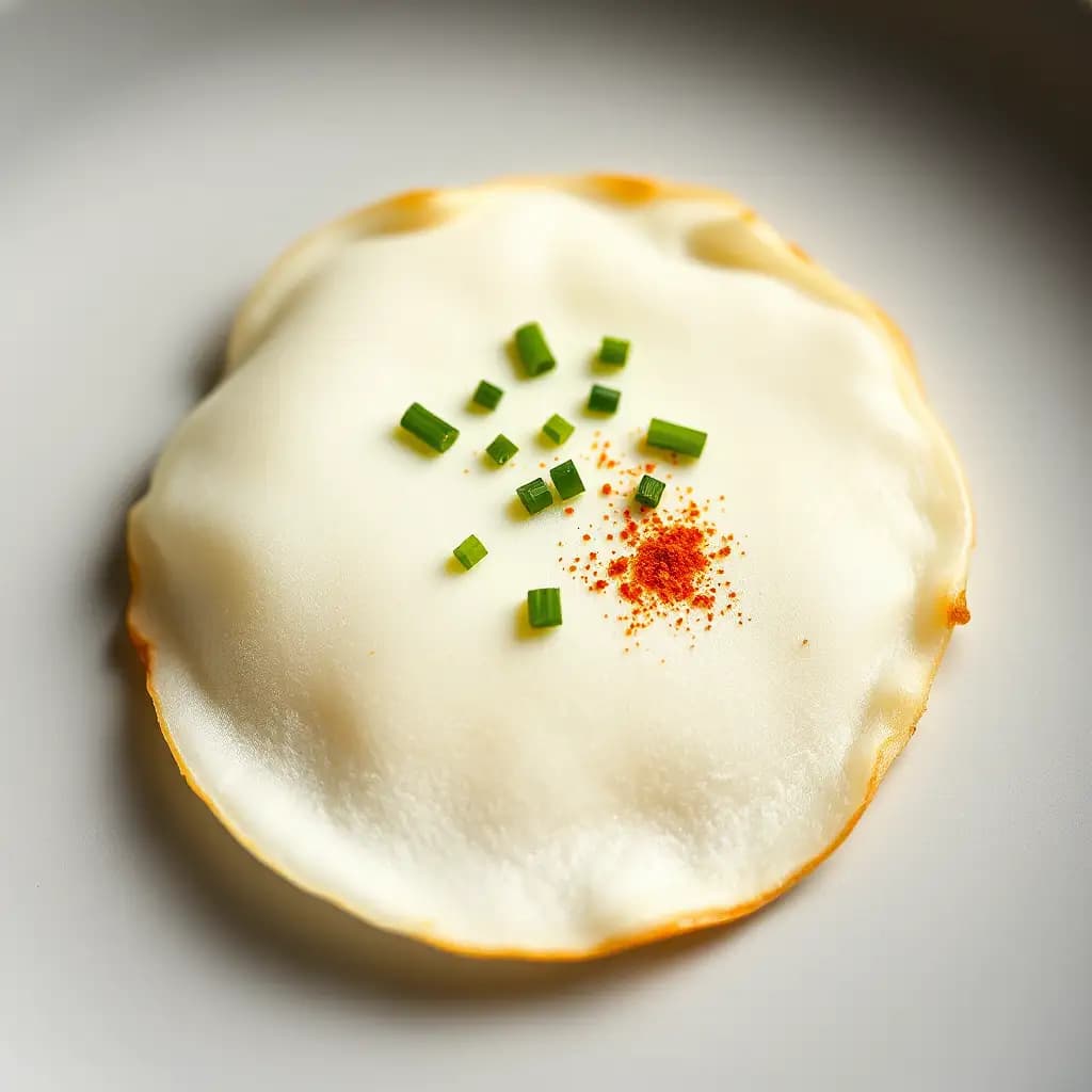 Weißes Omelett