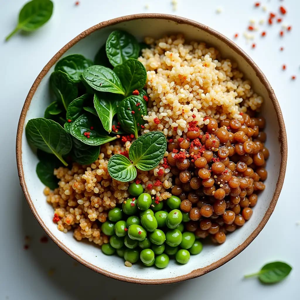 Aliments à base de protéines végétales et guide d'utilisation