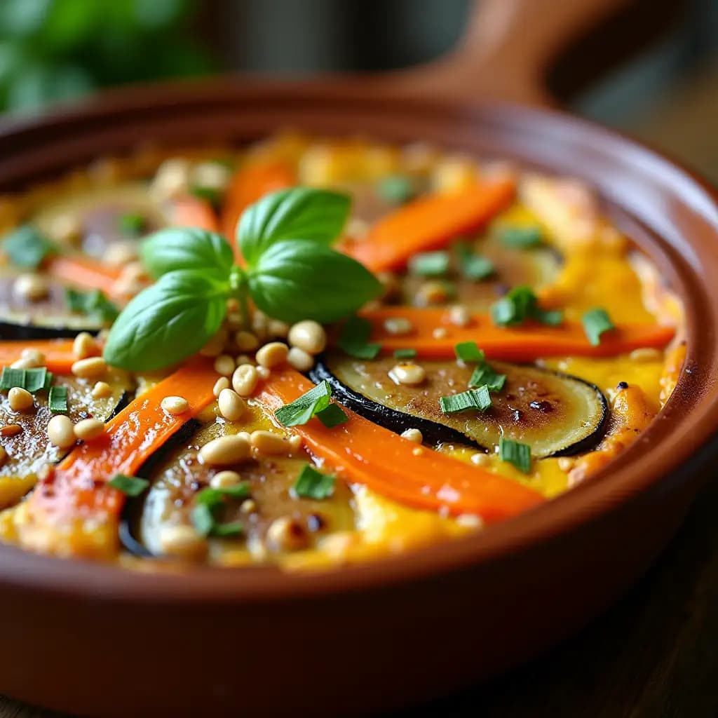 Clafoutis aux légumes au four