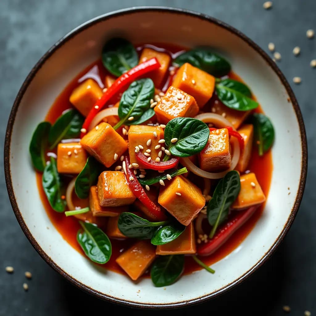 Курица с овощами