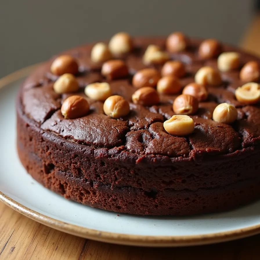 Sugar-Free Hazelnut Cake