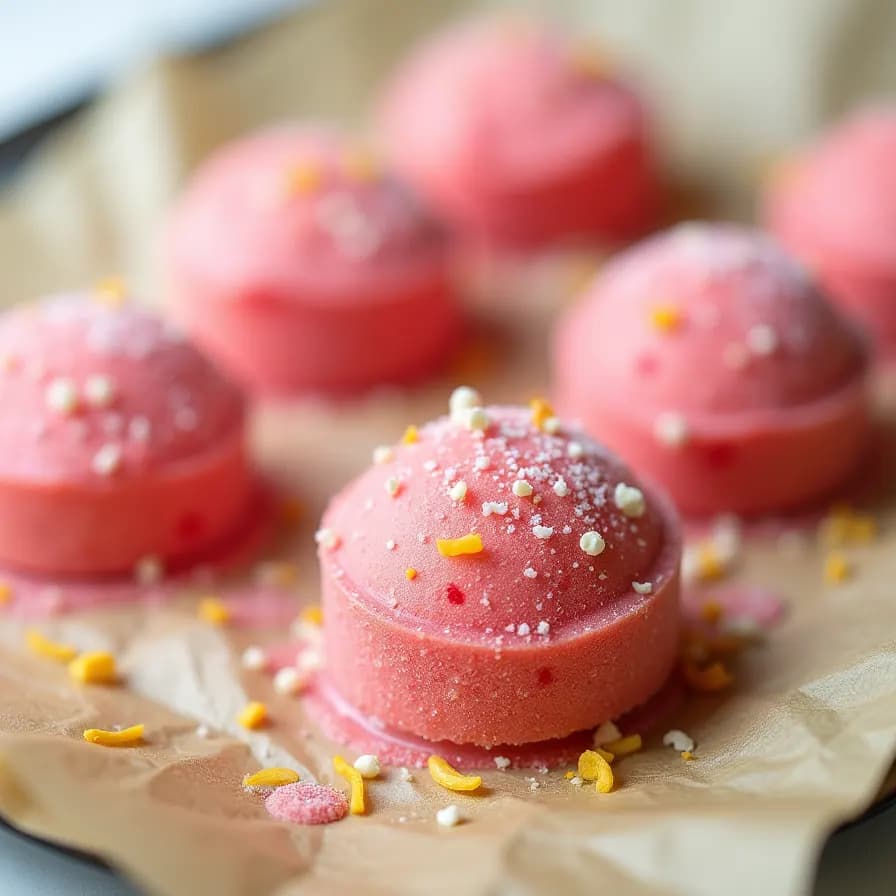 En-cas froid au fromage frais et aux fraises