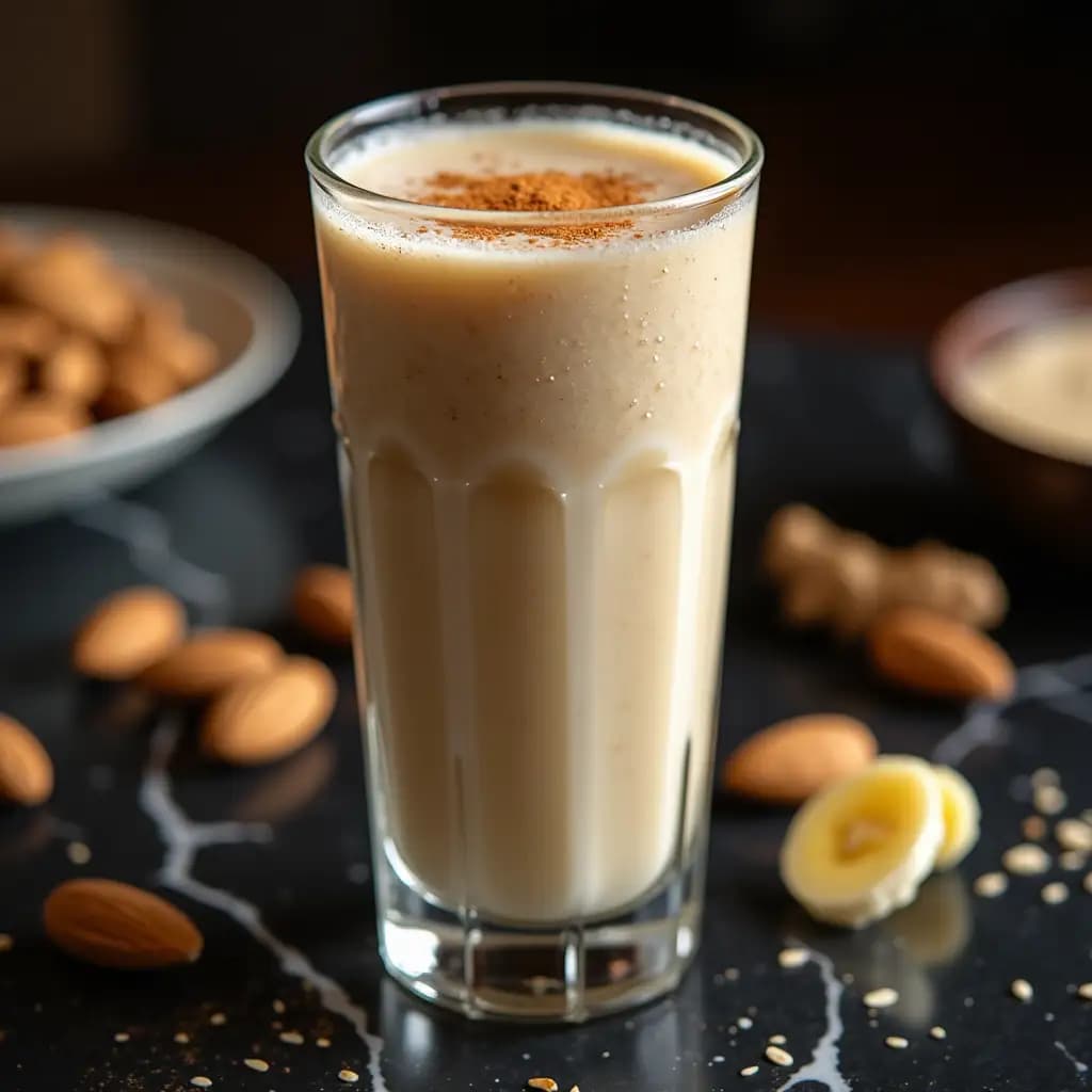 Filling Oat and Banana Suhoor Smoothie
