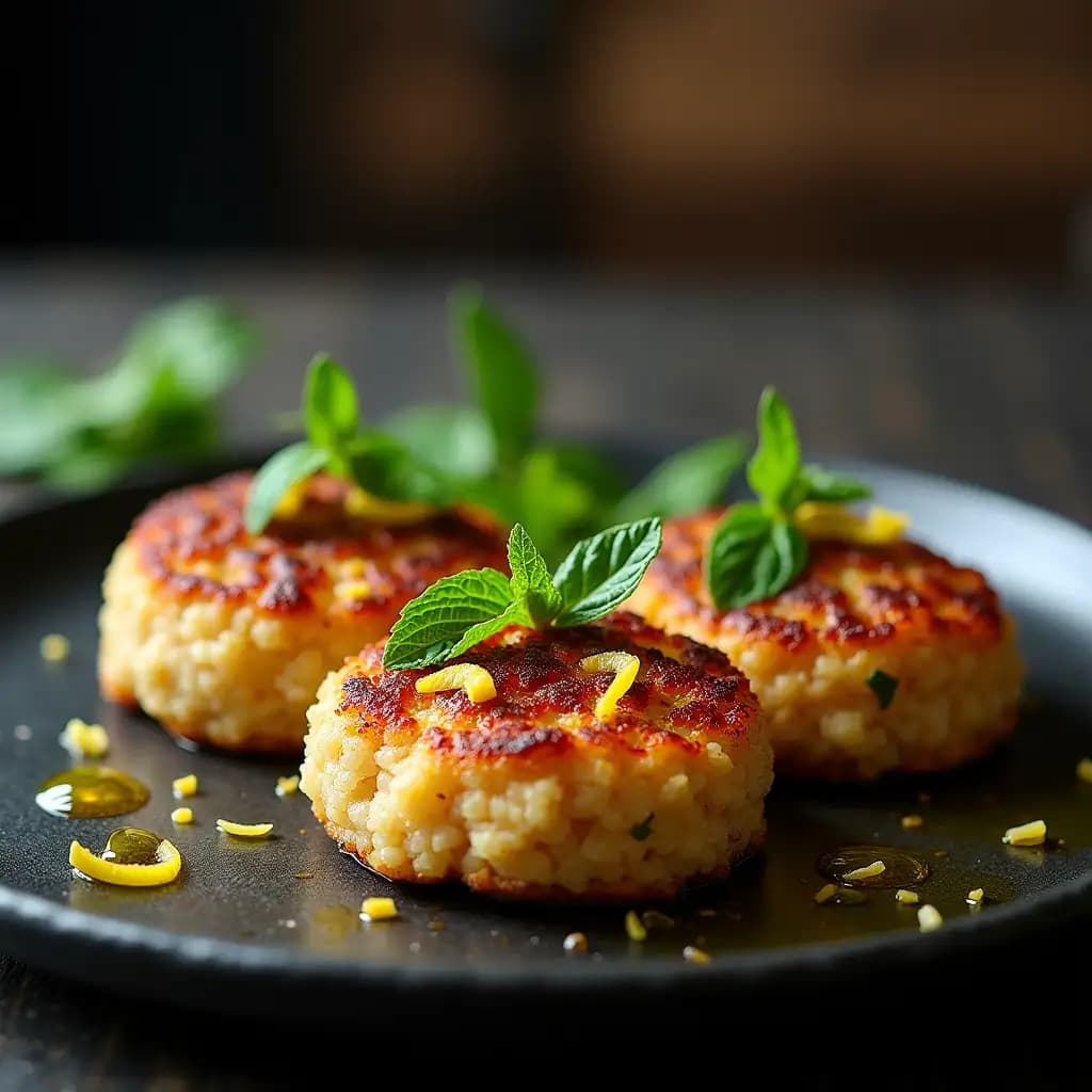 Albóndigas de Pollo con Quinua y Hierbas Frescas