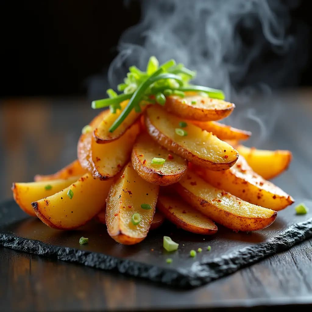 Pommes de terre aux épices au four