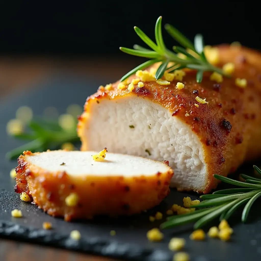 Blanc de poulet juteux à l'Airfryer