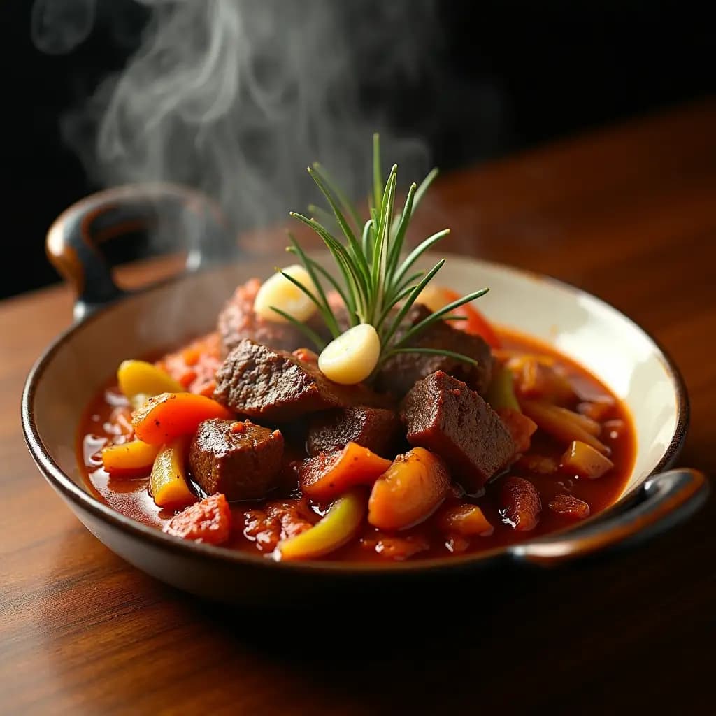 Carne al Horno con Verduras