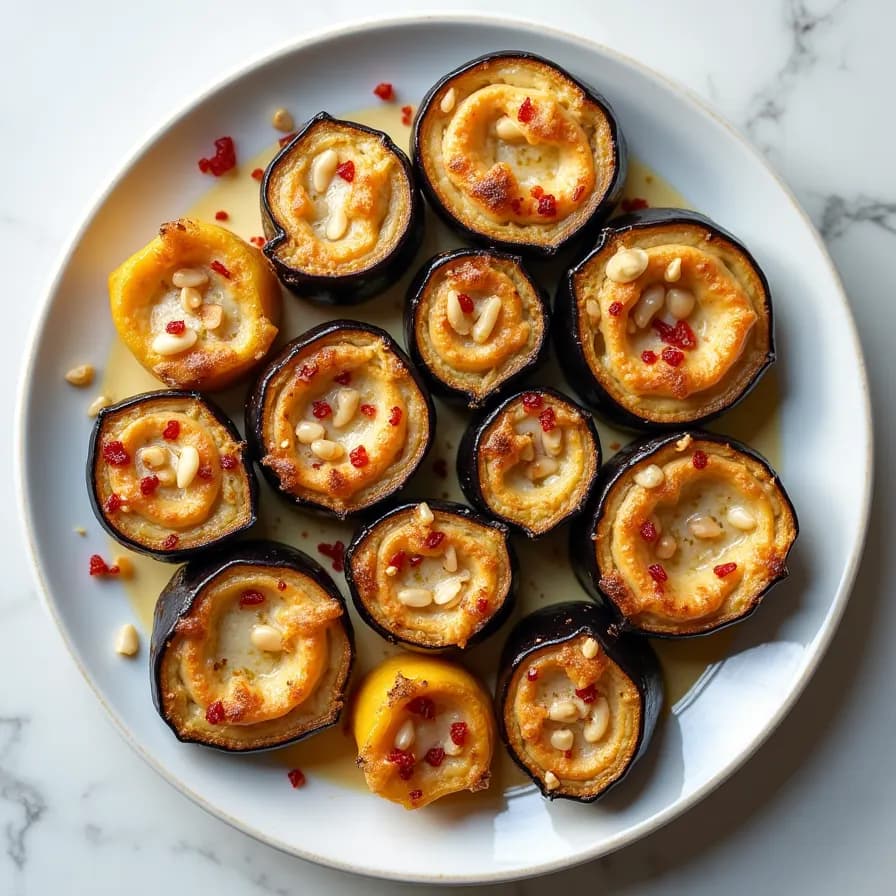 Eggplant Rolls al Horno