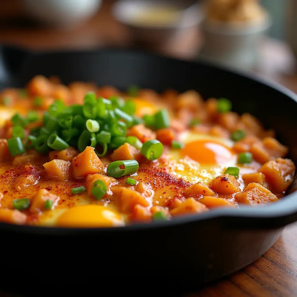 Menemen mit Gemüse und Olivenöl