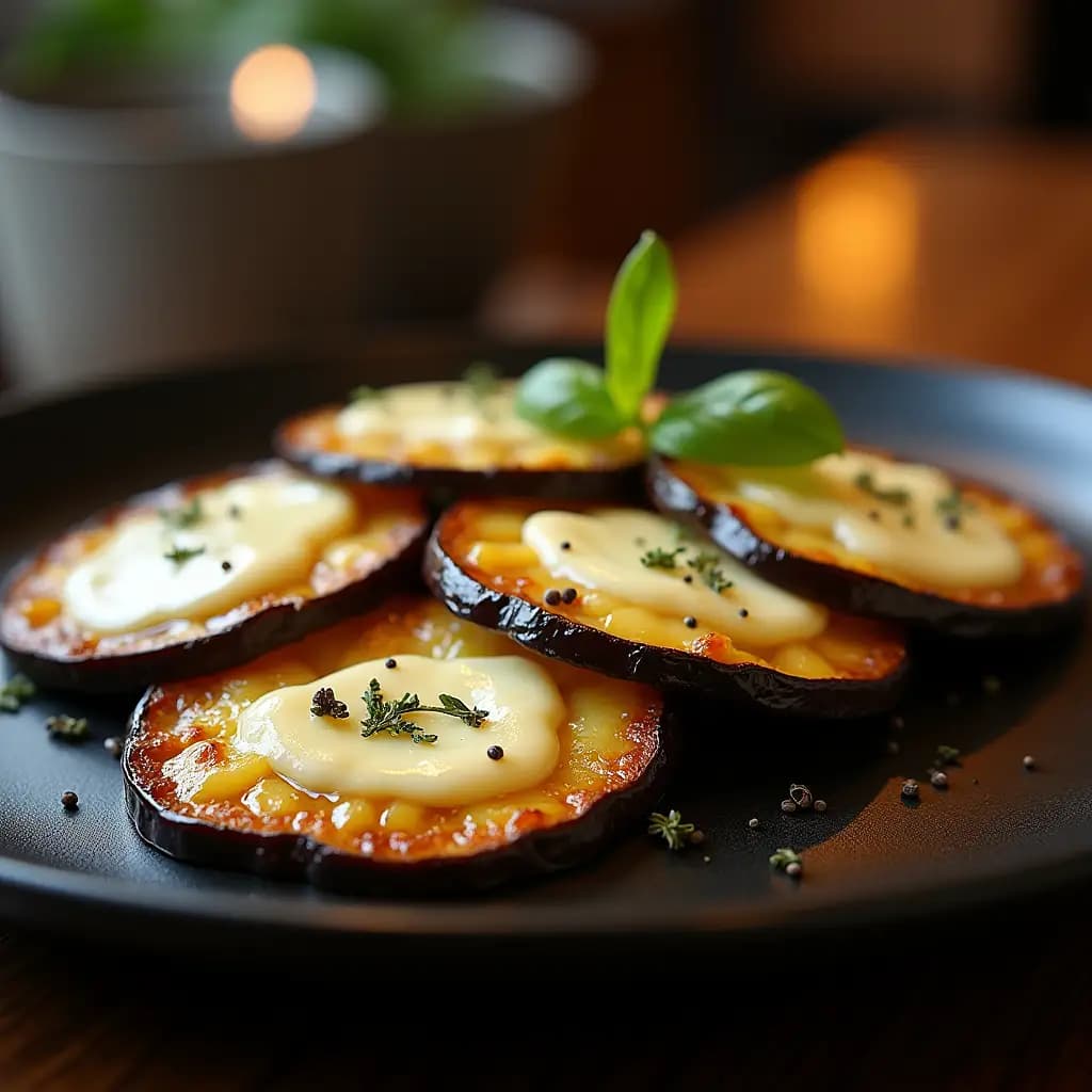 Roasted Eggplant Slices
