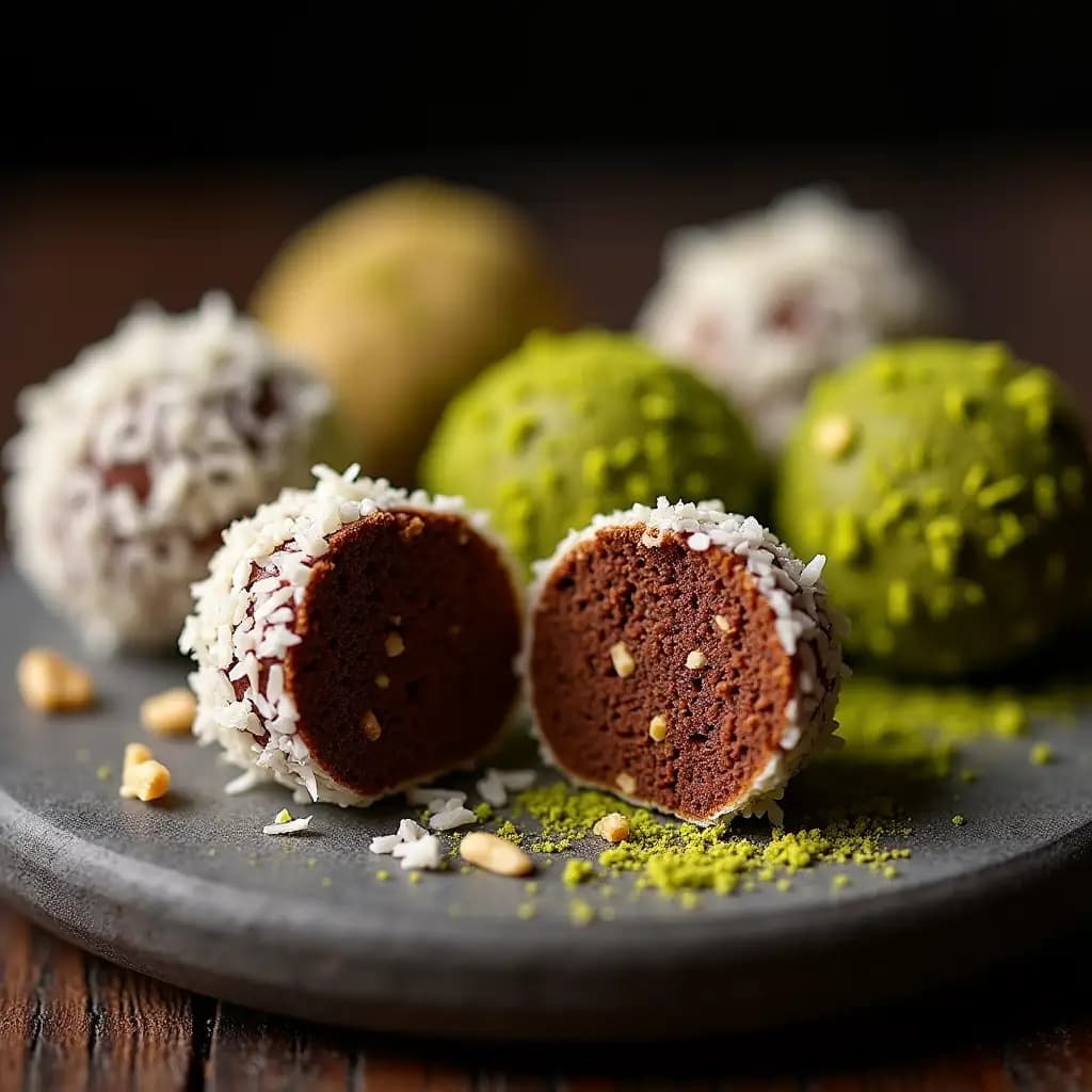 Bolitas de energía con dátiles y nueces