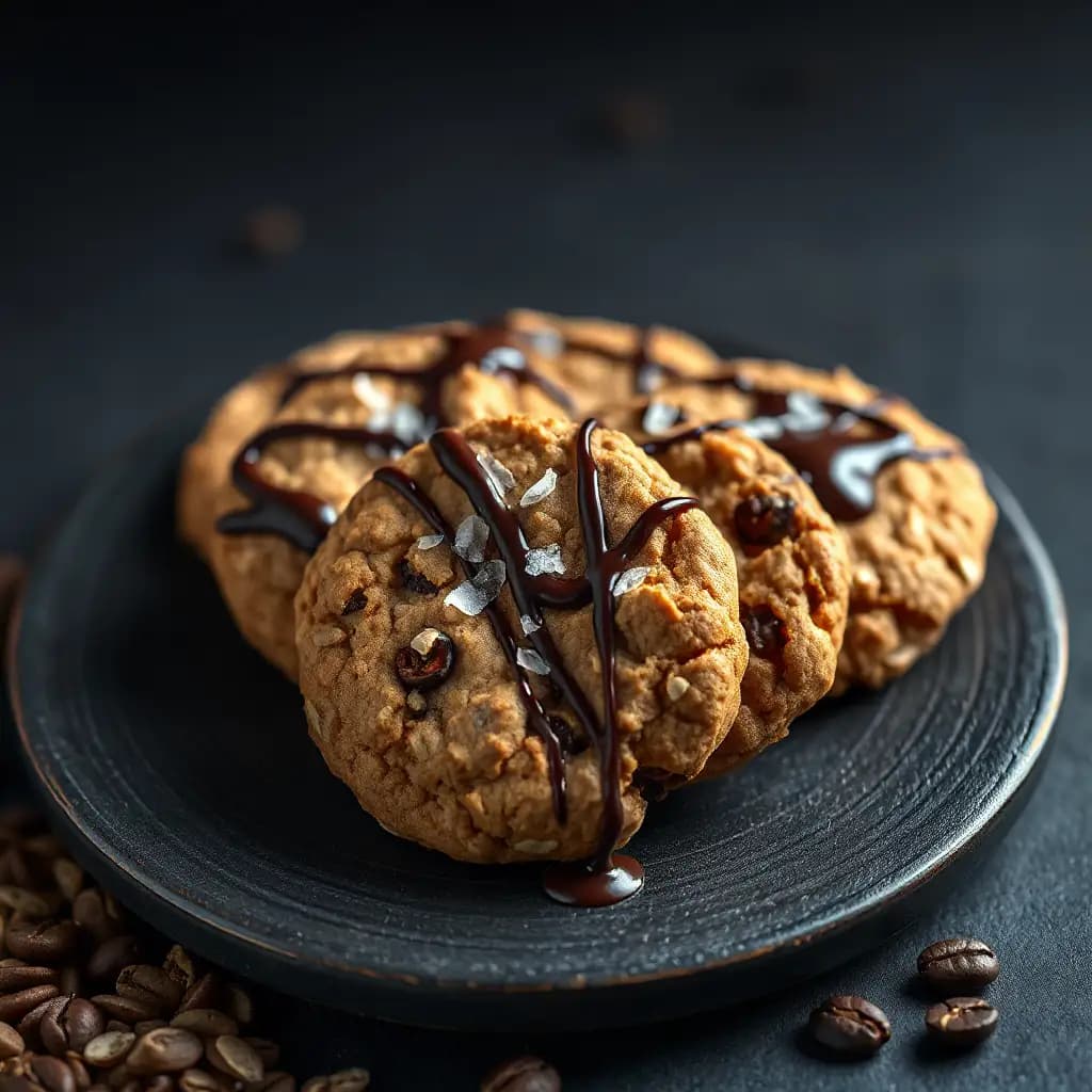 Galletas de Avena con Nueces y Espresso