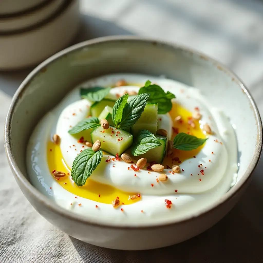 Salade de Yaourt Fit Rafraîchissante et Accélératrice du Métabolisme