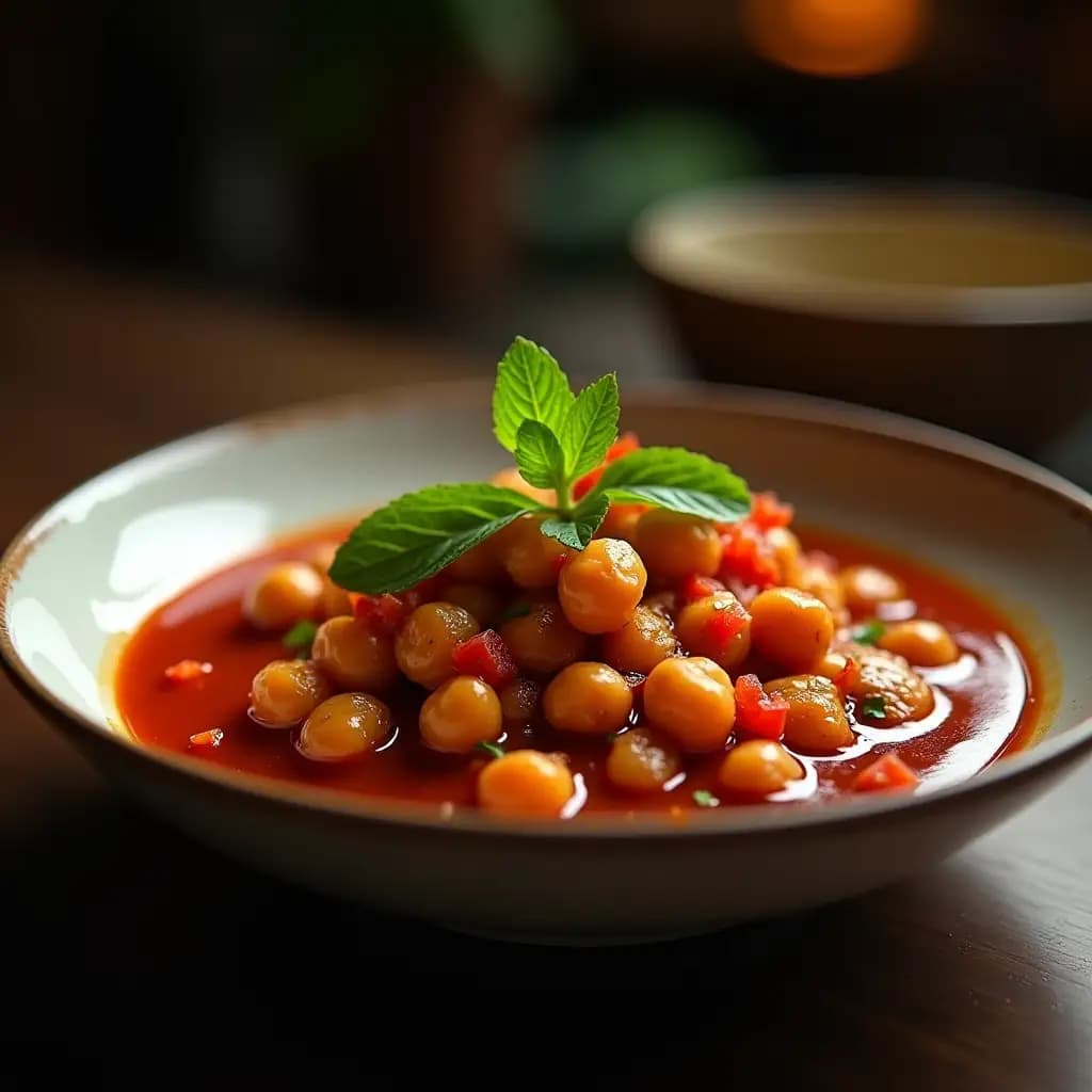 Guiso de Garbanzos sin Carne