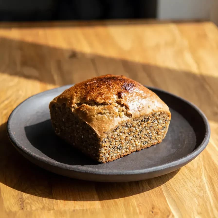 Glutenfreies Veganes Buchweizenbrot