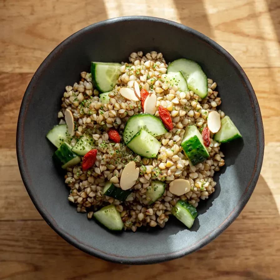 Ensalada de Alforfón Remojado