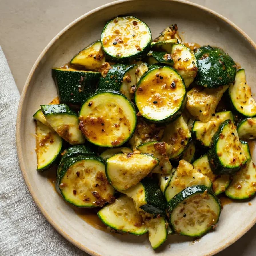 Courgettes au four croustillantes