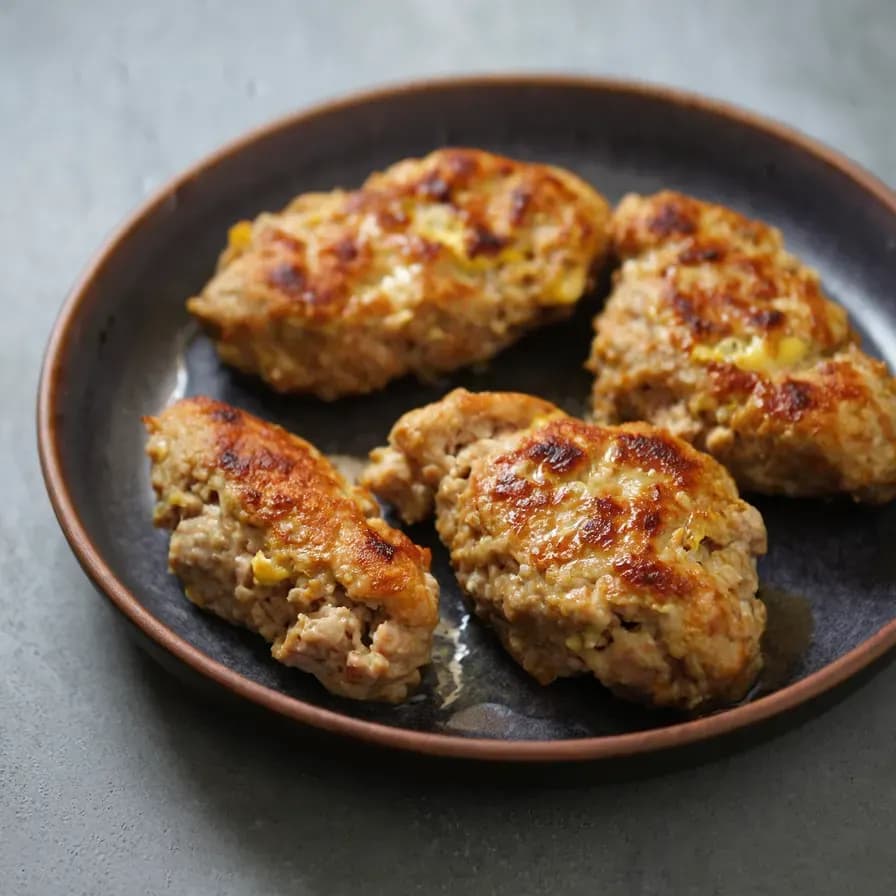 Albóndigas de Pollo con Alto Contenido de Proteína
