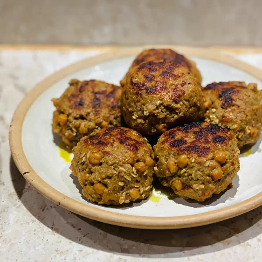 Hamburguesa Vegana con Garbanzos