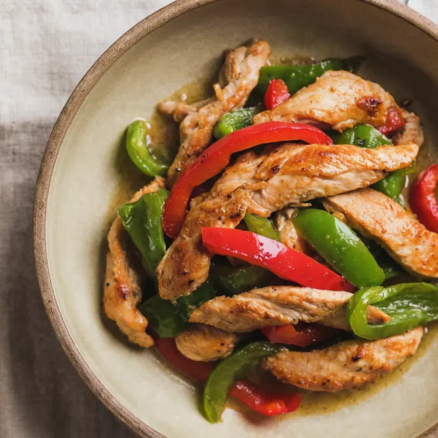 Sauté de poulet céto