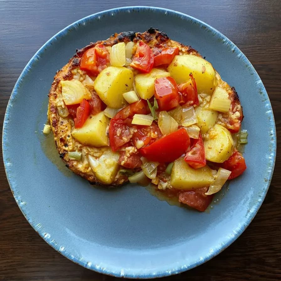 Ragoût de viande aux légumes au four
