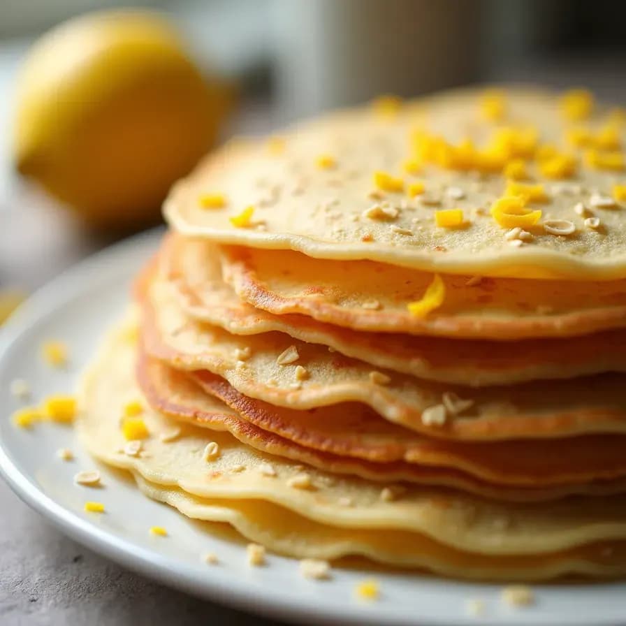 Diätpfannkuchen mit Haferflocken