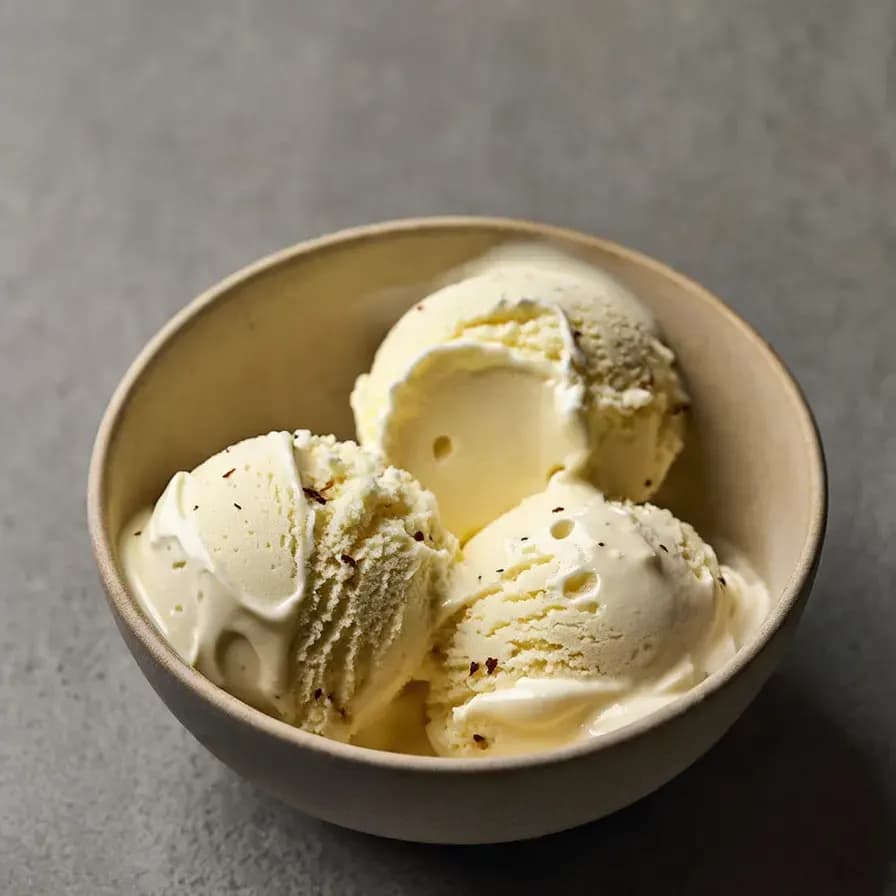 Plat Glace maison au yaourt sans sucre