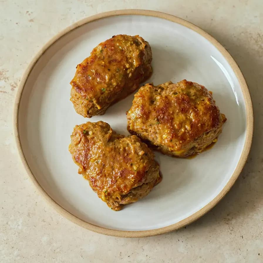 Boulettes de poulet à faible teneur en glucides