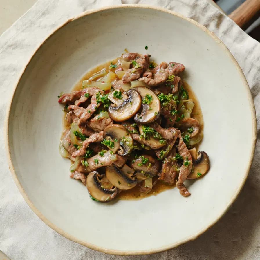 Sautéed Oyster Mushrooms