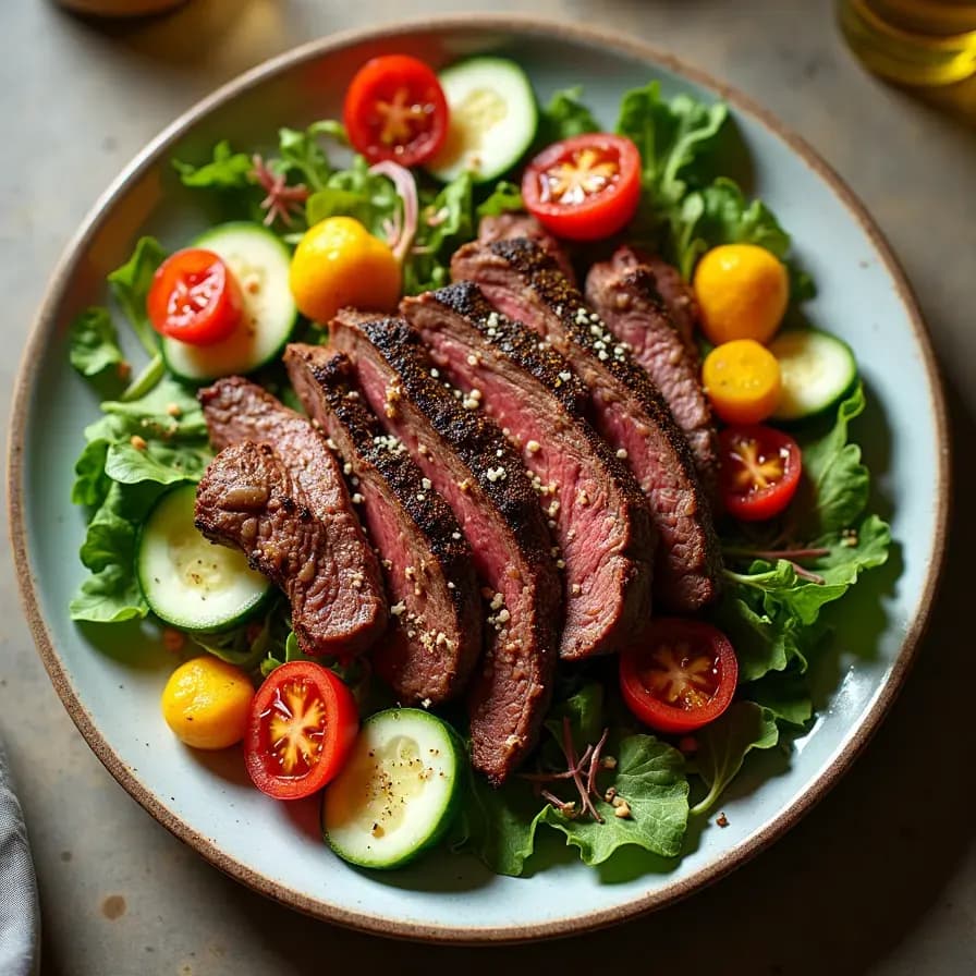 Ensalada de Bistec a la Parrilla